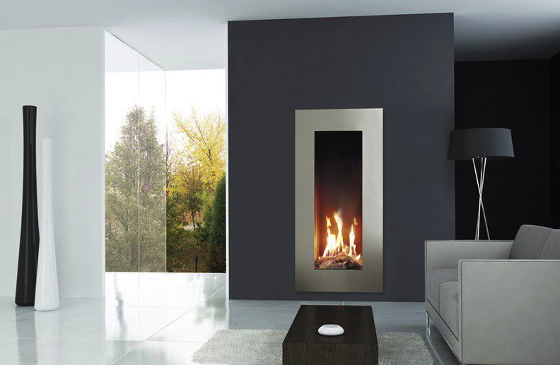 Design d'intérieur : la cheminée, un objet de décoration ... Moderne inspiration cheminée