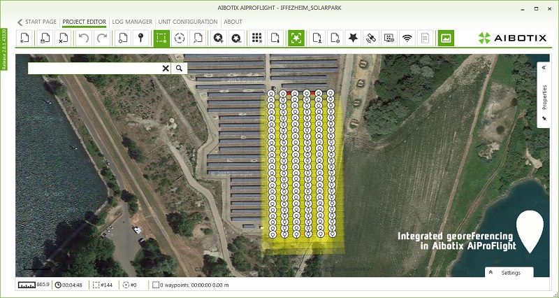 Des drones pour optimiser la topographie