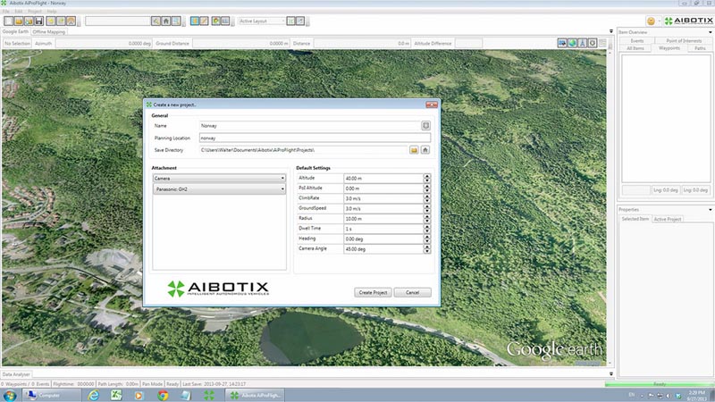 Des drones pour optimiser la topographie