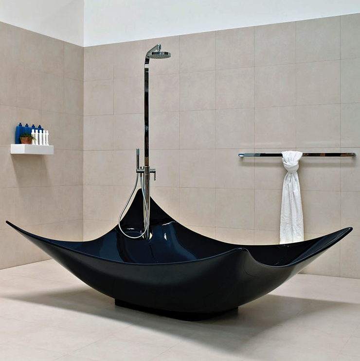 Design d’intérieur : La baignoire vedette de votre salle de bain.