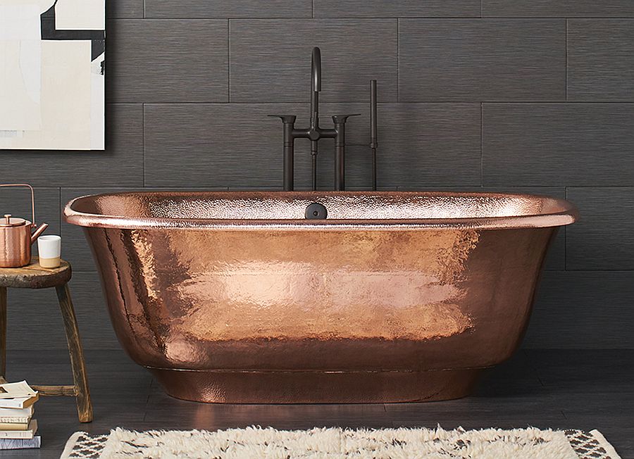 Design d’intérieur : La baignoire vedette de votre salle de bain.