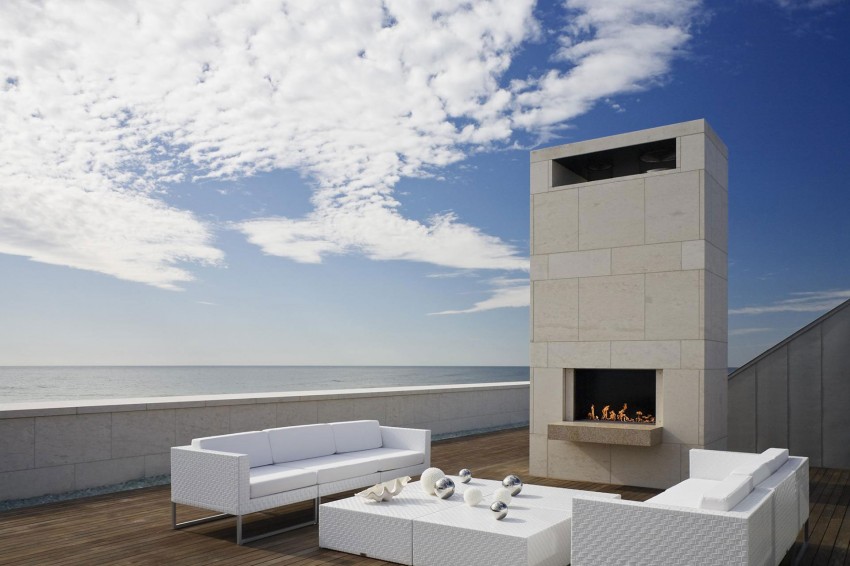Portrait d'architecte - Alexandre Gorlin - Southampton beach house terrasse
